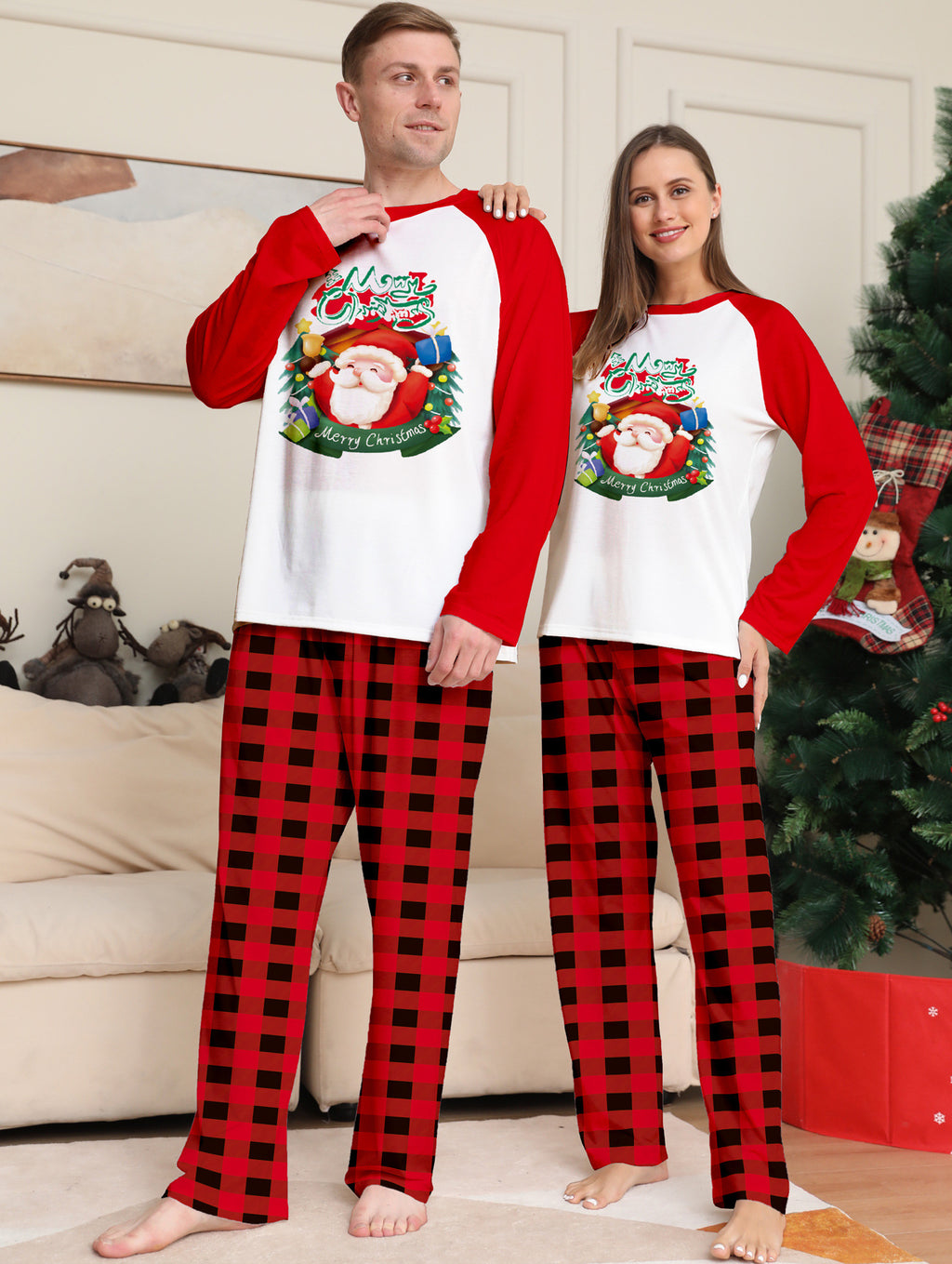 Pantalon de caricature imprimé manches longues costume de vacances