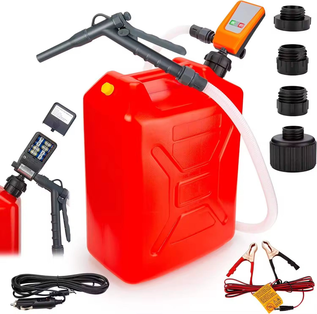 32gpm Convoyeur manuel de carburant en plastique