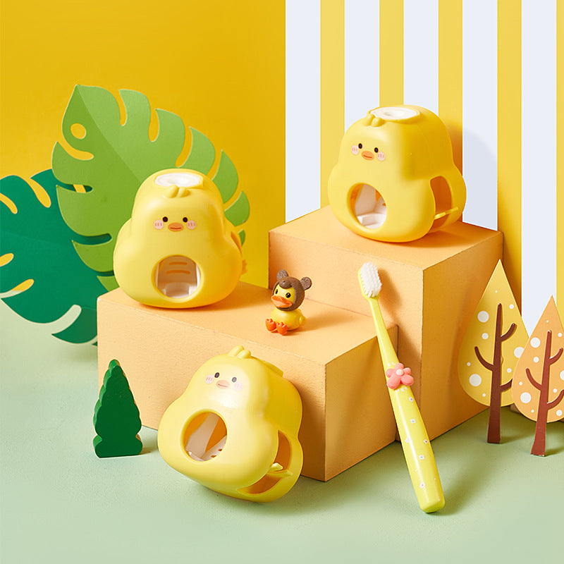 Distributeur automatique de dentifrice mural pour ménage