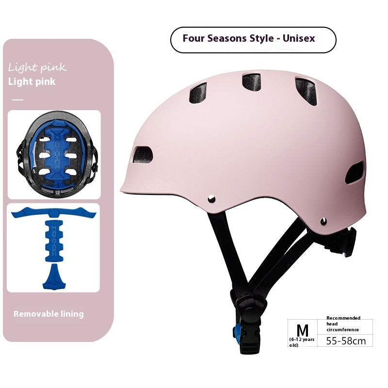 Enfants adultes Hip Hop Roller Patinage Skateboard Rafting Escalade Casque d'équitation
