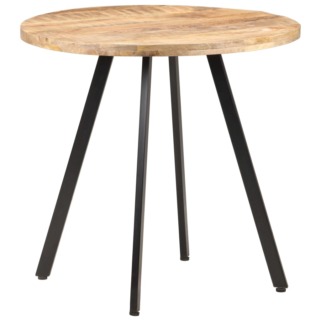 Table à manger 80 cm Table à manger en bois de mangue