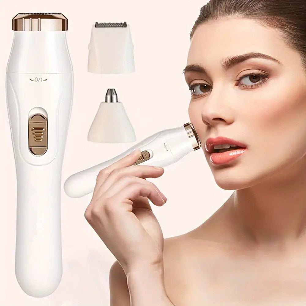 3 En 1 Sourcils de l'oreille Nez de barbe Trimmer Set Hair Remover Clipper Shaver USB Remboursable