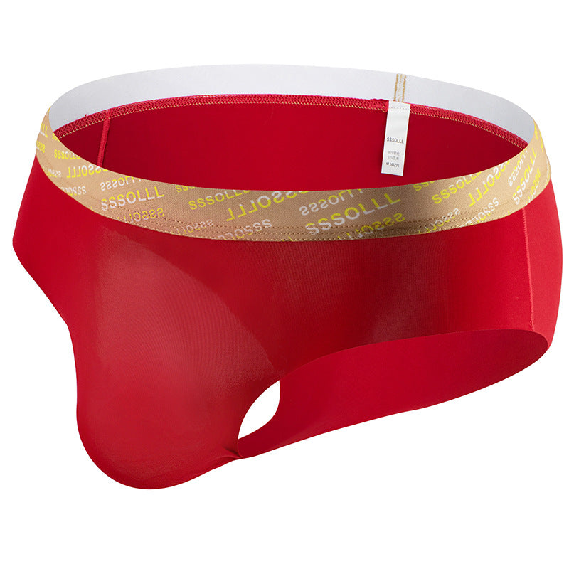 Slip en soie de glace confortable et respirant homme