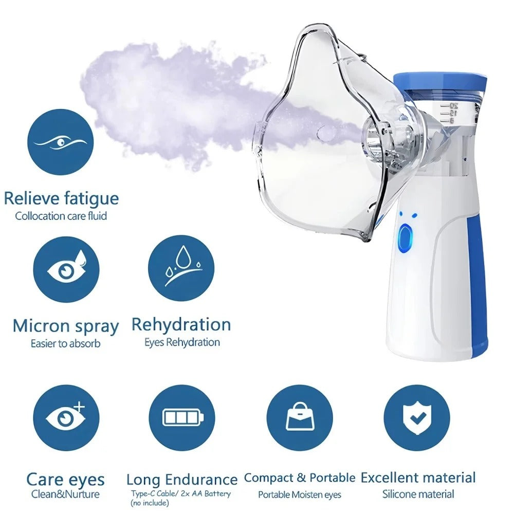 Steamateur portatif avec brume nano-ion