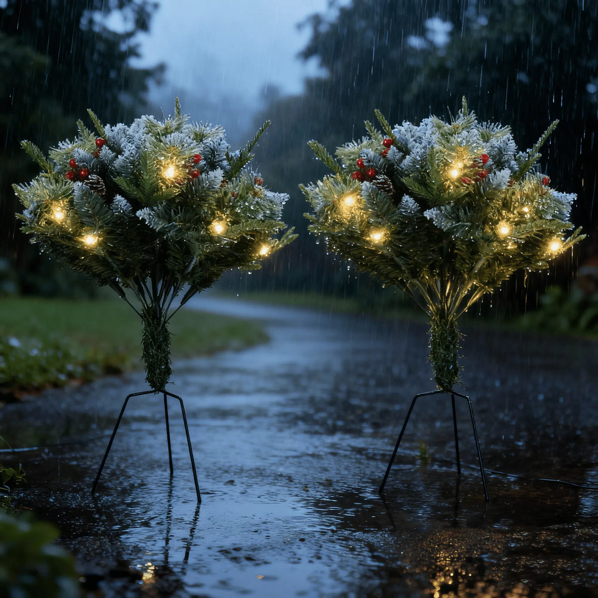 Noël artificiel réaliste Arbre avec 8 modes d'éclairage LED