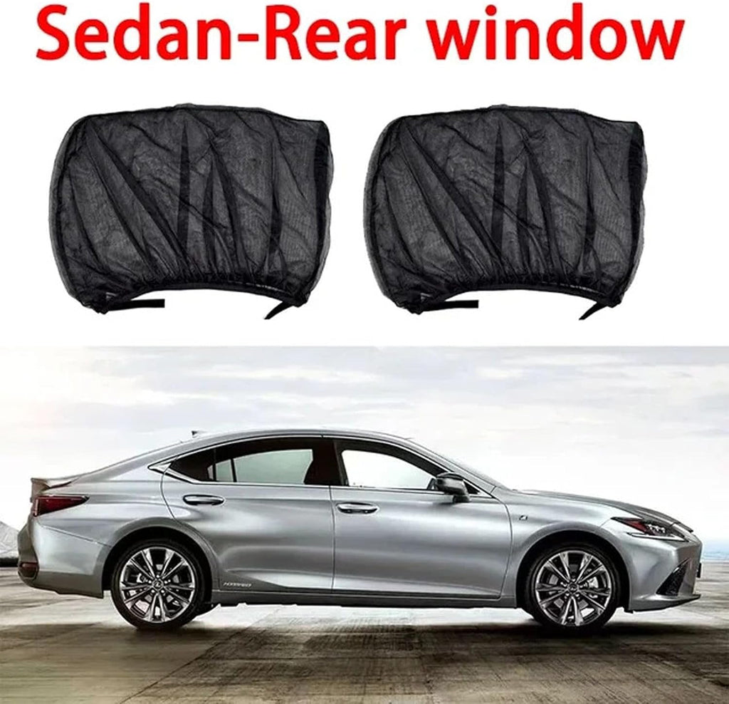 Rideaux Mosquito pour voitures Voiture Sun Shade Styling Accessoires Auto UV Protégez le rideau côté