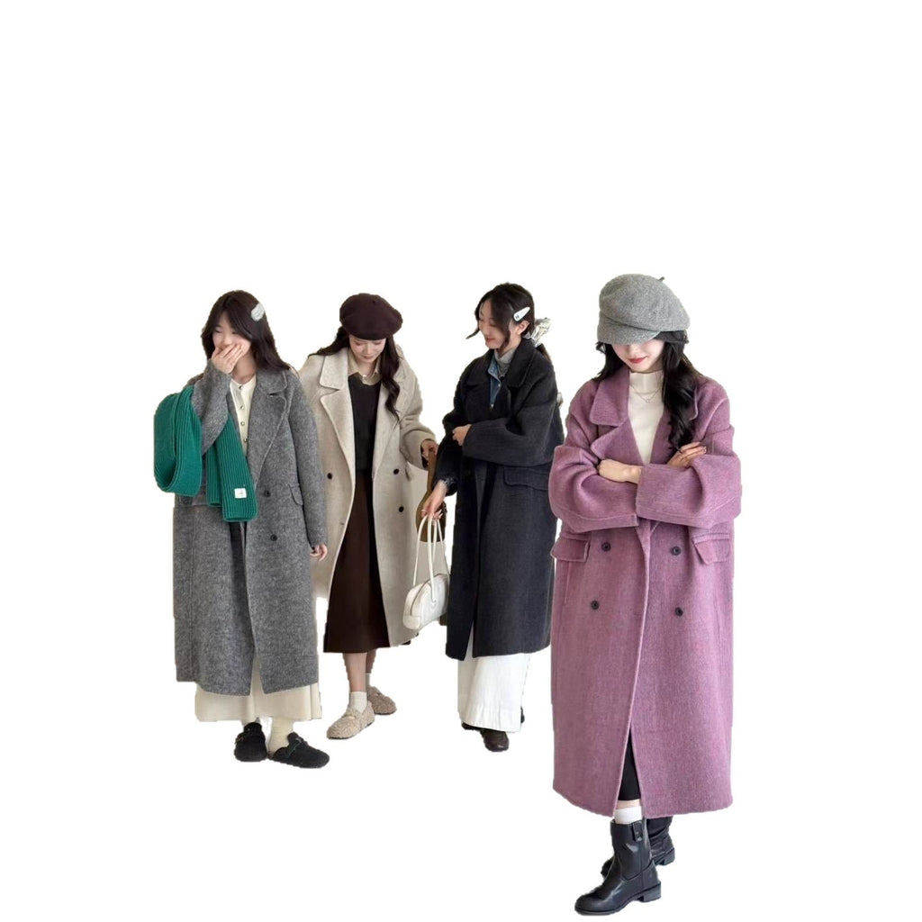 Dongdaemun manteau de laine double face