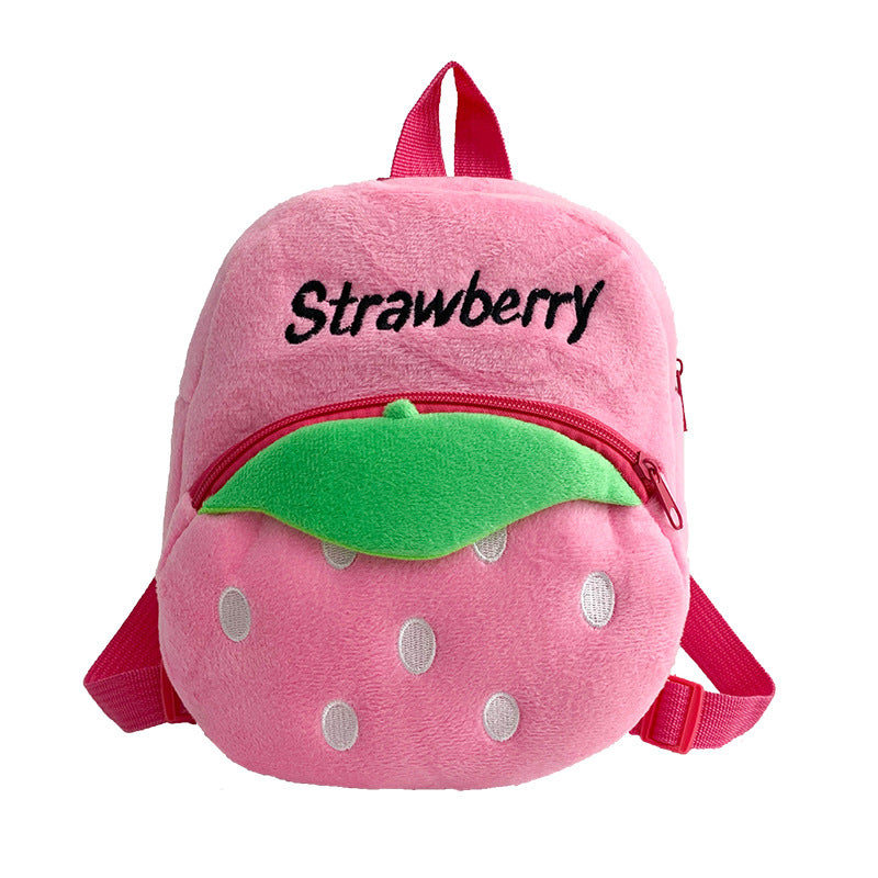 Éducation de la petite enfance Mignon bébé enfant peluche sac scolaire