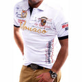 Polo Shirt Golf T-shirt imprimé numérique Couleur unie