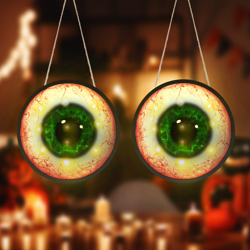 Étiquette d'oeil Glowing LED d'Halloween