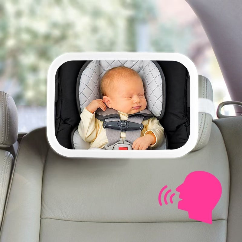 Voice Wake-up voiture rétroviseur miroir de sécurité pour enfants CAR