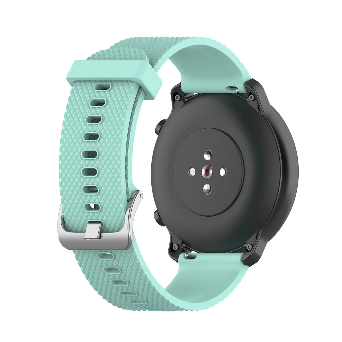 Bracelet de sport en acier silicone texturé