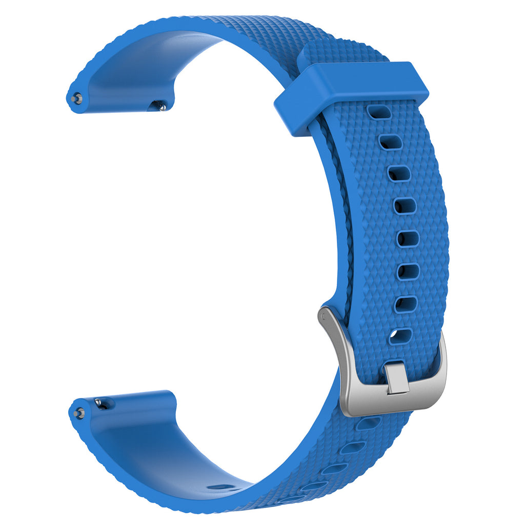 Bracelet de sport en acier silicone texturé