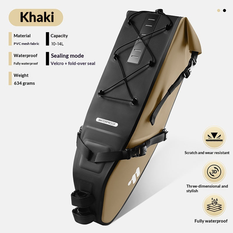 Sac à vélo arrière étanche pour vélo longue distance