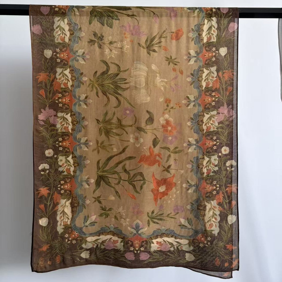 Écharpe de châle de coton modale personnalisée pour les femmes