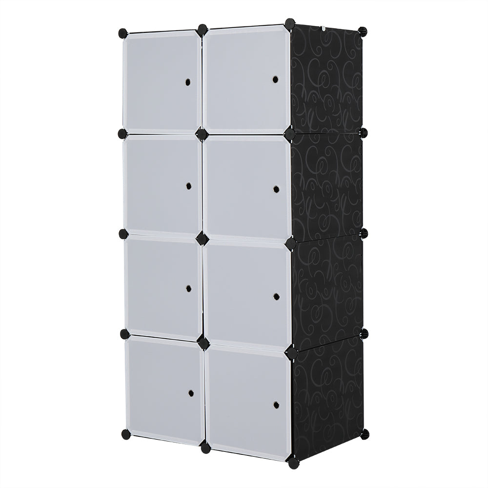Armoire en cube de Rubik de style bricolage à montage libre