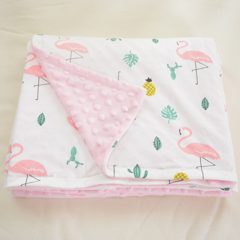 Couverture en coton pur imprimé pour enfants
