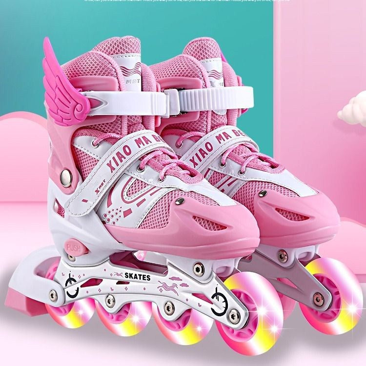 Enfants Roller Patins Enfants Roller Patins Chaussures de patinage Garçons et filles