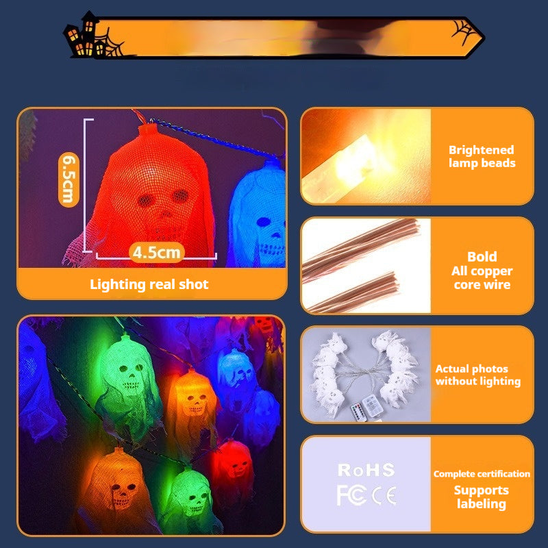 Décoration de l'atmosphère de l'horreur d'Halloween
