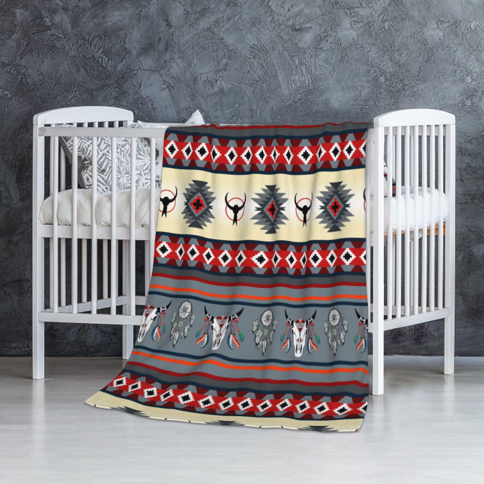 Blanket de style bohème pour literie confortable