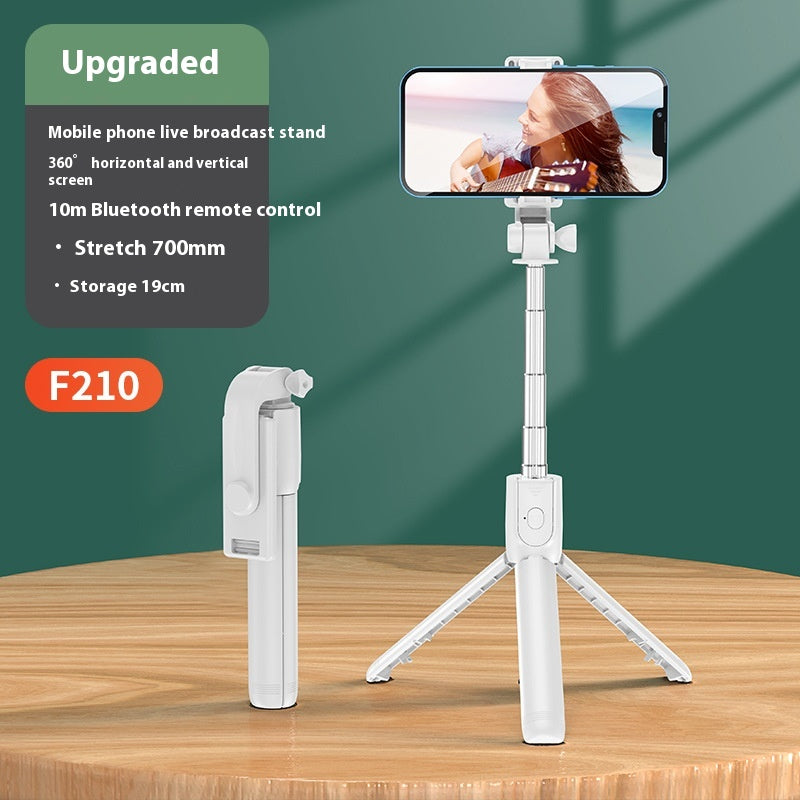 Bluetooth Mobile Phone Tripod Fill Light Selfie Stick