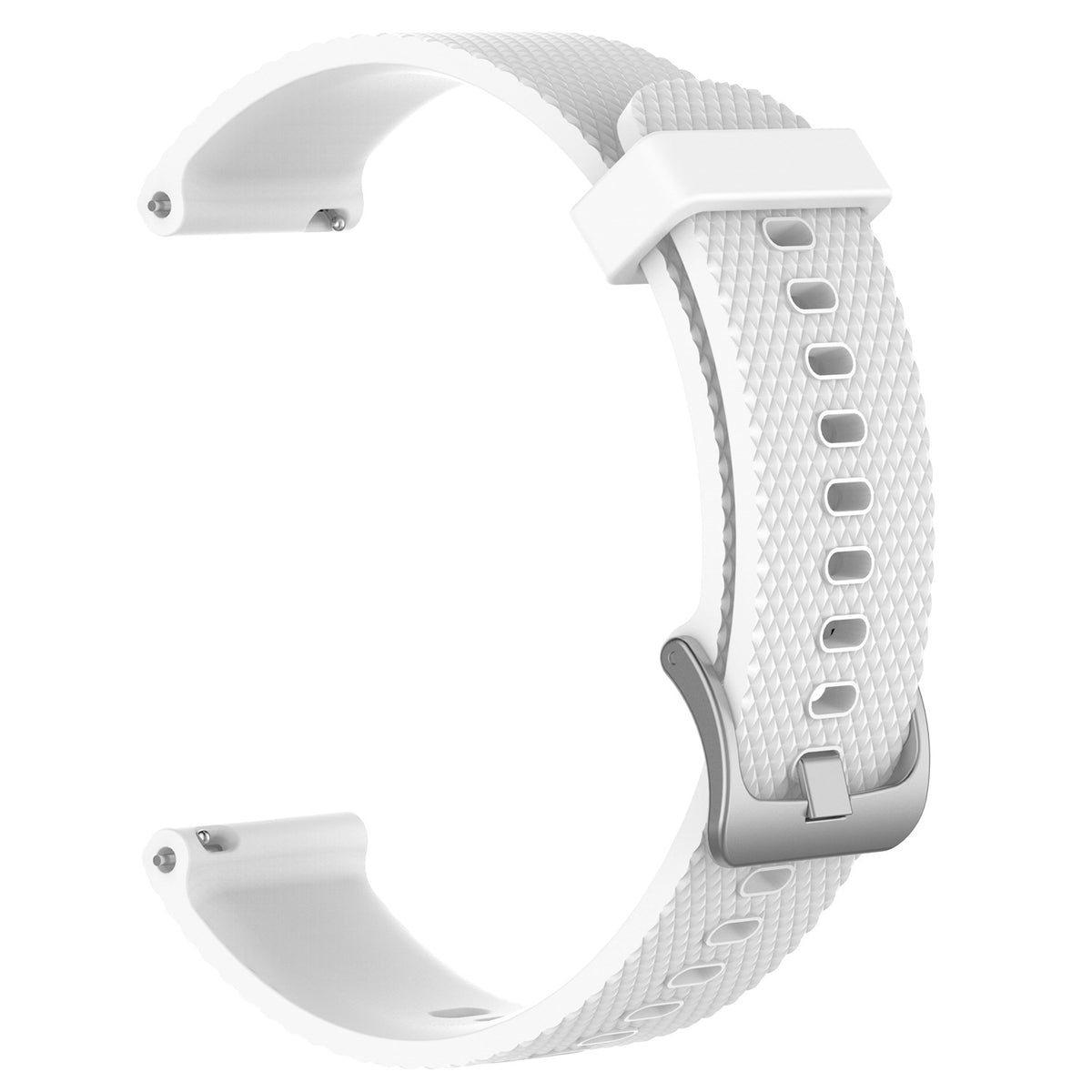 Bracelet de sport en acier silicone texturé