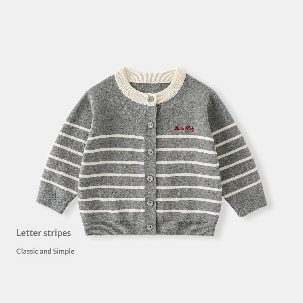 Chandail pour bébé Chemise tricotée pour bébé garçon