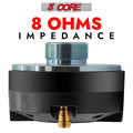 5 Core Compression Driver Titanium Voice Coil 200W Peak Audio Horn Speaker Tweeter System