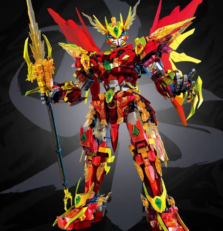 Zhuque Zhang Flying Mecha 62038 Chinese Building Block Assemblage Toy