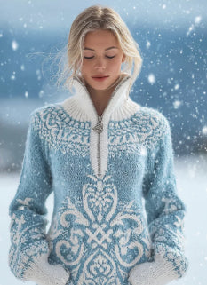 Impression numérique 3D Hoodie retro zip-up pour automneHiver