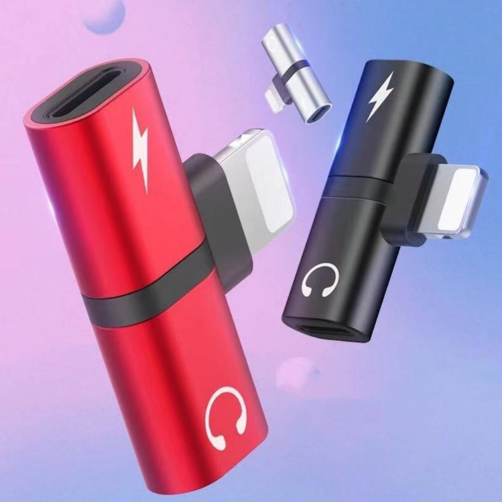 Adaptateur audio 2-en-1 pour téléphone mobile simple