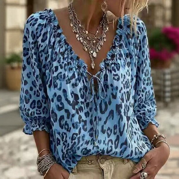 Women's mid-sleeve top