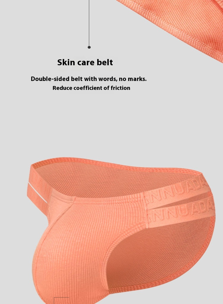 Sexy Side Slips Double Ceinture Style National Homme Empossed Pattern High Slit Sports Low Wa