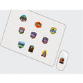 50 Pcs National Park Stickers Stationery Stickers Computer Cellphone Luggage