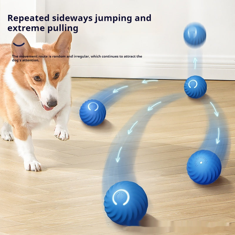 Jeu de chien rechargeable intelligent de saut à la gravité