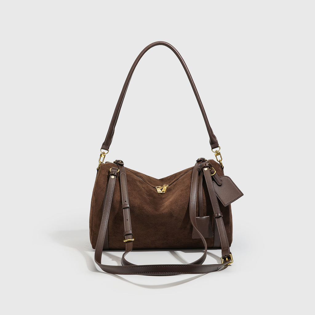 Stylish Minimalist Sac d'oreiller mat-fini Grande capacité pour les femmes