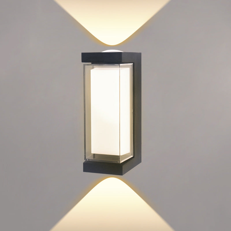 Outdoor Waterproof Creative Aisle Background Minimalist Wall-Mounted Light