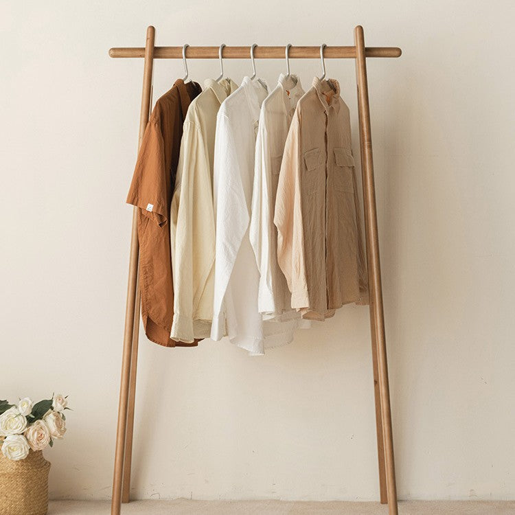 Manteau en bois massif et rack de chapeau