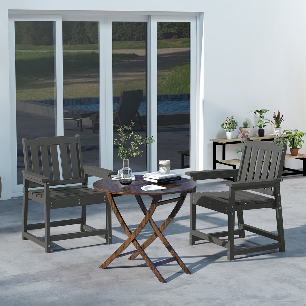 Chaises patio tout-temps de 2 pièces
