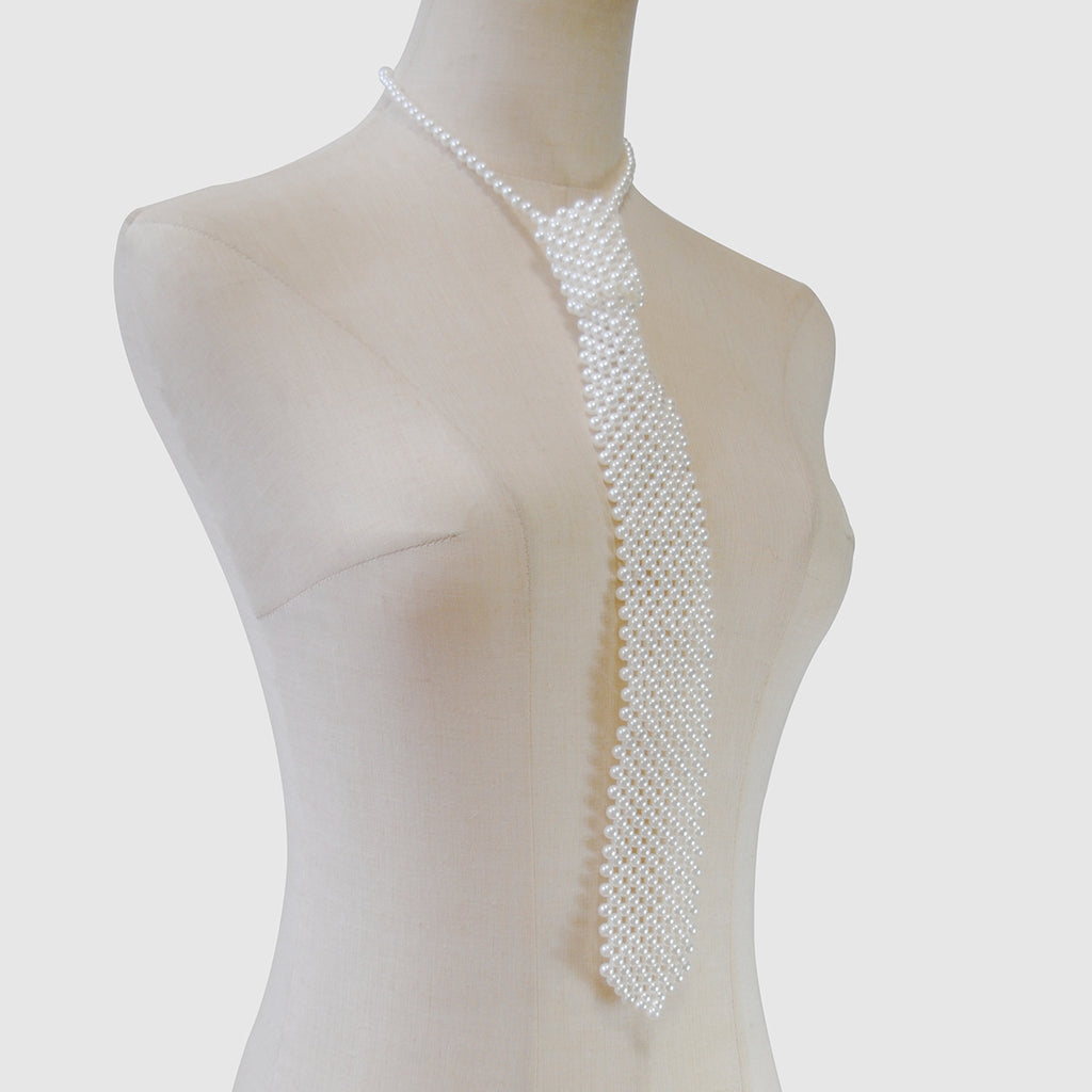 Perle Tie Chaînes du corps Hollow Out Handmade Retro