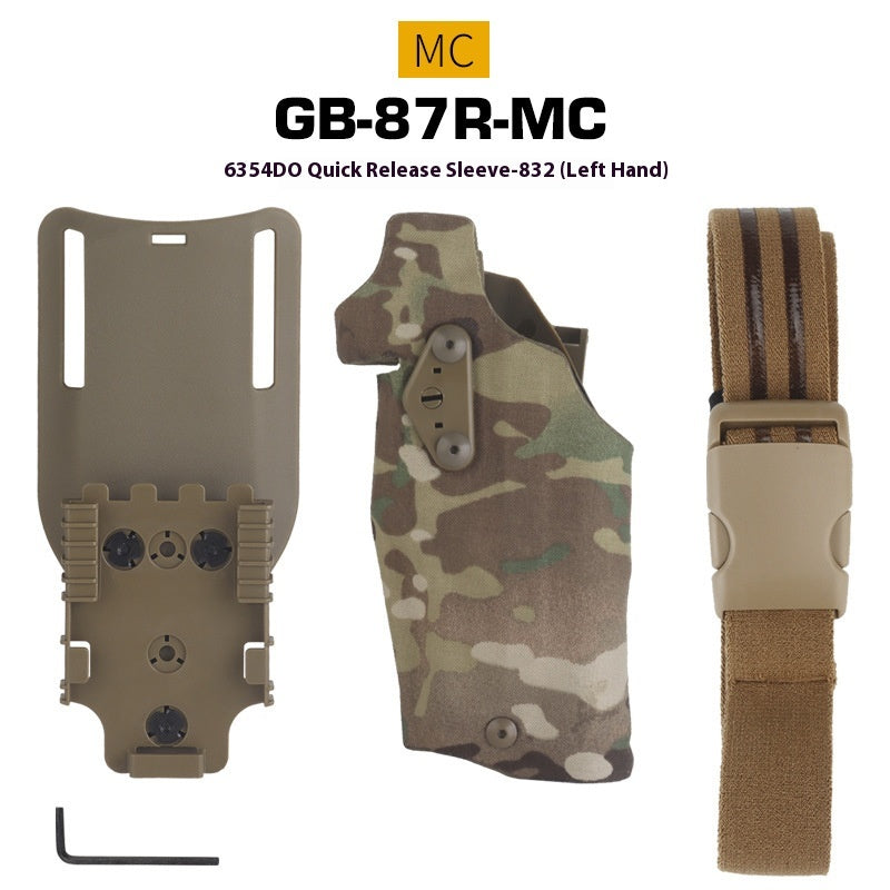 Tactiques de l'extérieur de la main gauche Waist Bag Warmer jambe