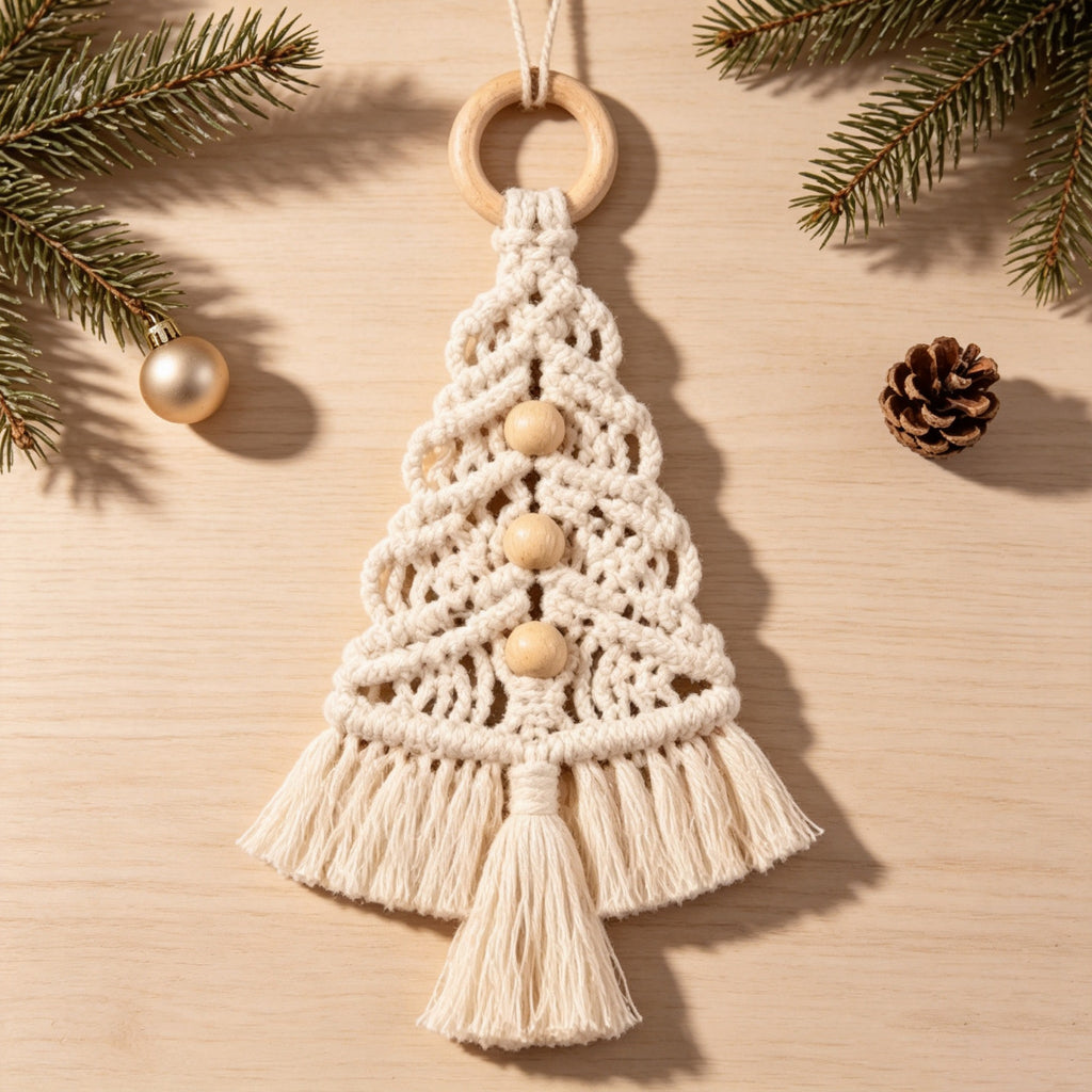 Ornements d'arbre de Noël de style bohème pour les fêtes