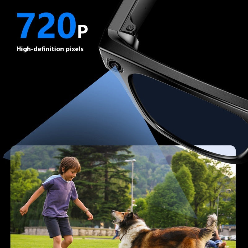 Ai Lunettes de soleil à trois générations Smart Bluetooth Lunettes de soleil à cadre magnétique Hommes