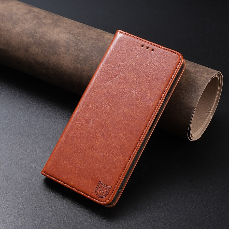 Coque de téléphone polyvalente créative avec une housse magnétique