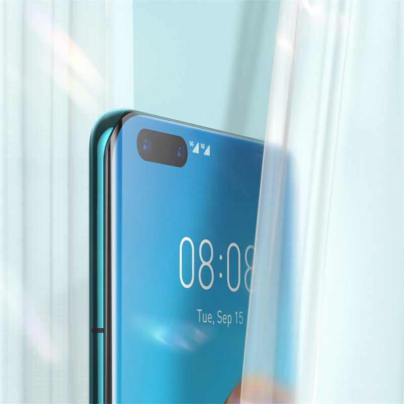 Plein écran Courbé Full Adhesive Tempered Film Pour P40 Pro Single Pack Noir