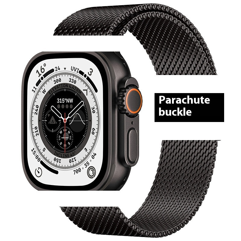 Bracelet de ceinture en acier parachute