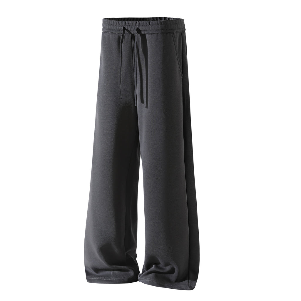 Pantalon casual chaud doublé de polaire d'hiver pour hommes