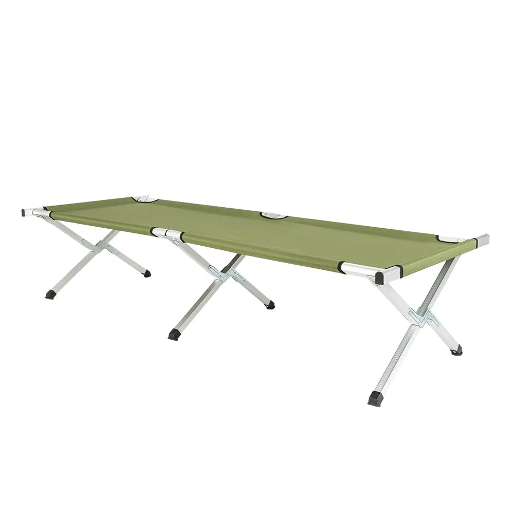 [Ancien code : 27860141]RHB-03A Lit de camping pliable portable avec sac de transport Army Green