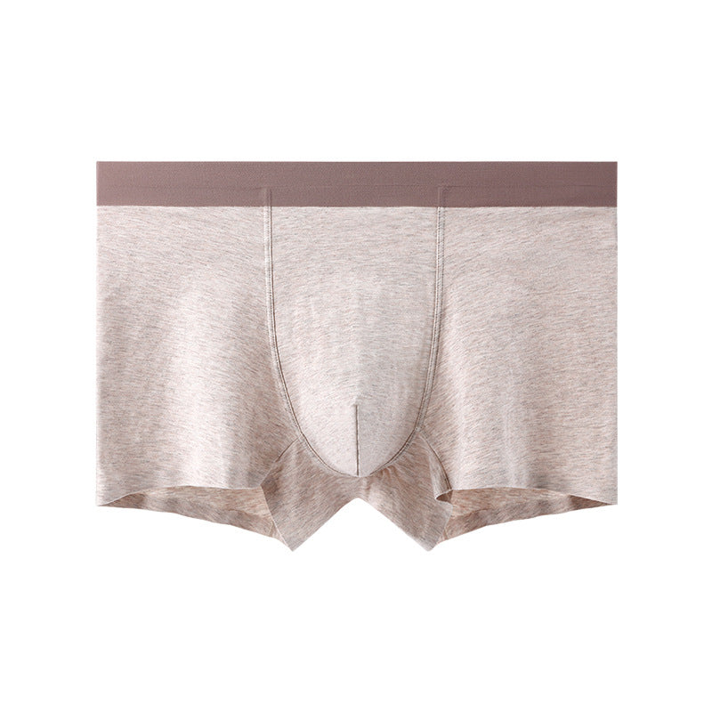 Coton Mid Waist Boxers antibactériens respirants pour hommes