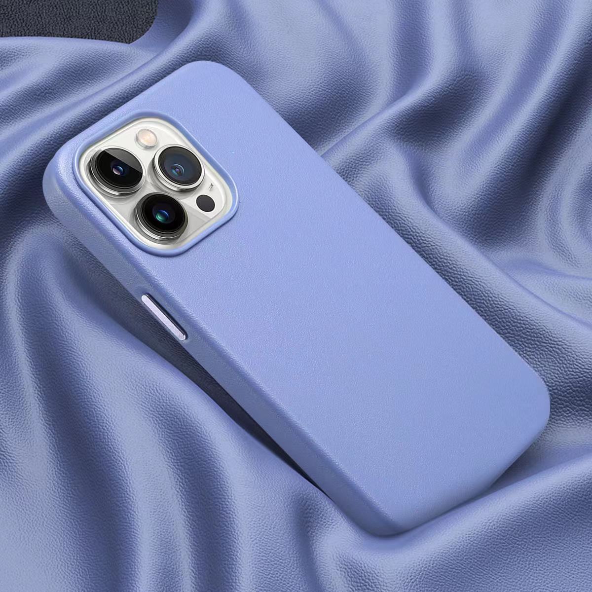 Cas officiel de téléphone de protection magnétique en cuir